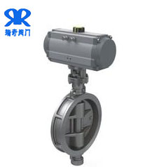 硬密封對夾氣動<a href='http://www.wd568.com/Product/diefa/' target='_blank'>蝶閥</a>
